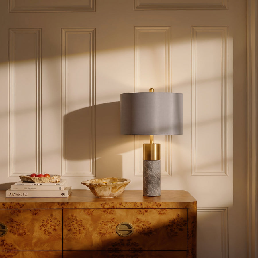 Aurelia Marble Gold Table Lamp