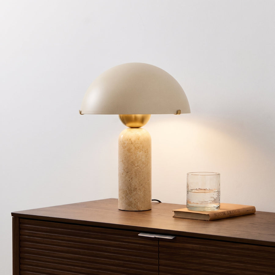 Fiora Mushroom Marble Table Lamp