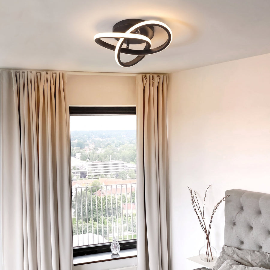 Harure Black Ceiling Light