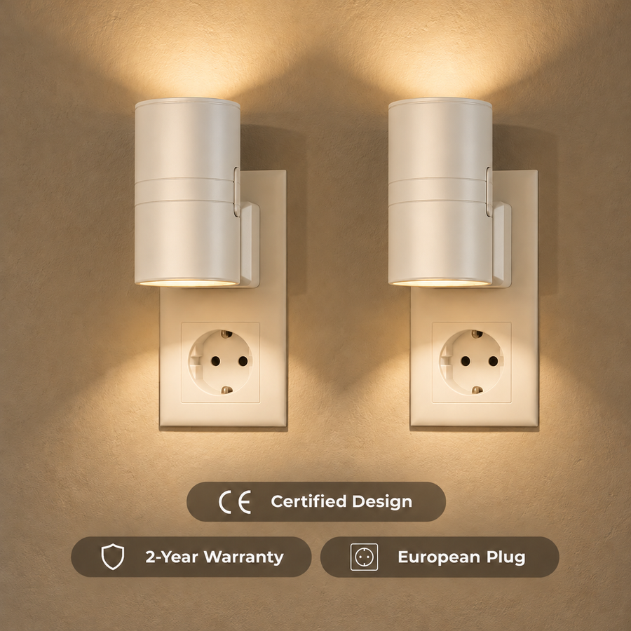 Plug-in Up and Down LED Wall Light