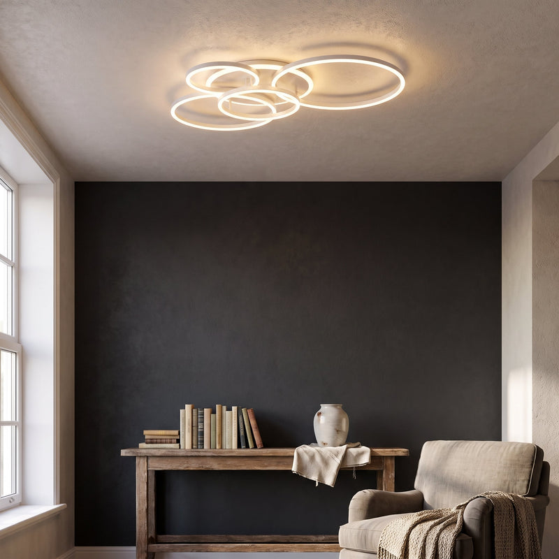 Randale's White Ceiling Light