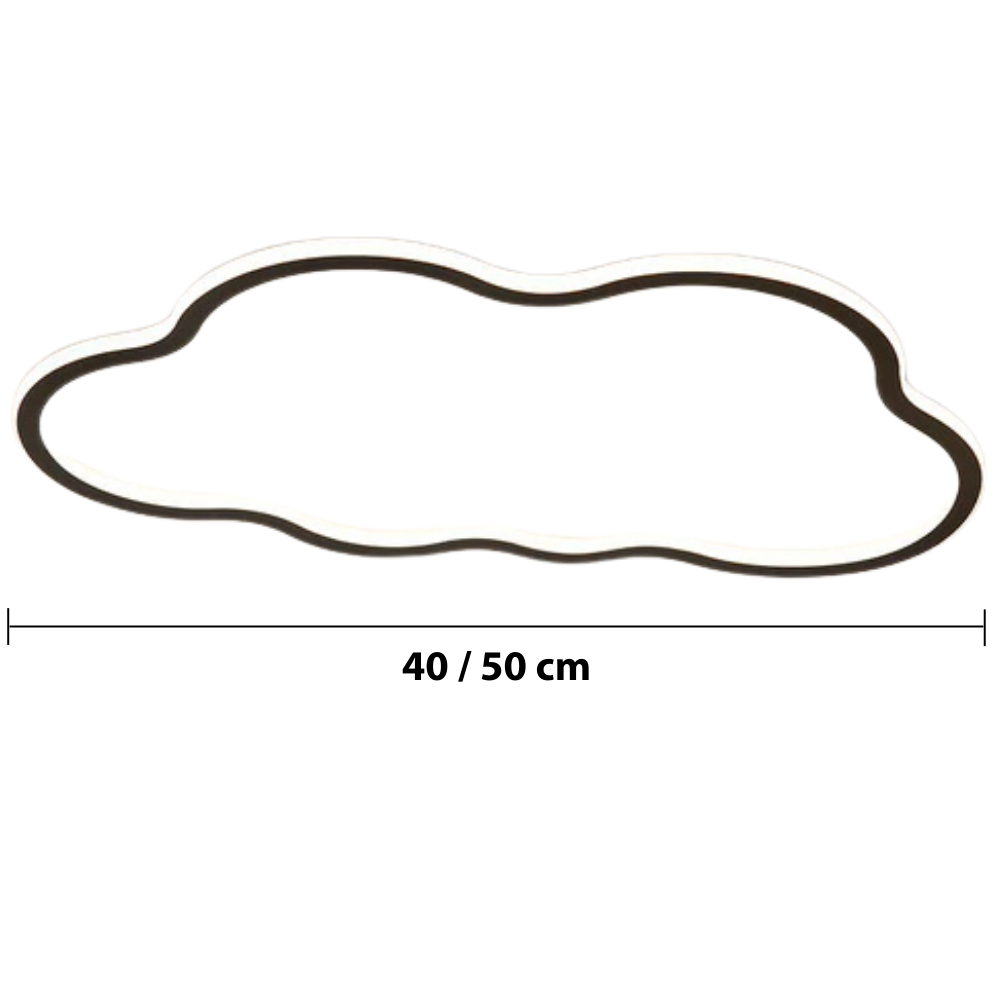 Havelaglobe Cloud Ceiling Light — dimensions