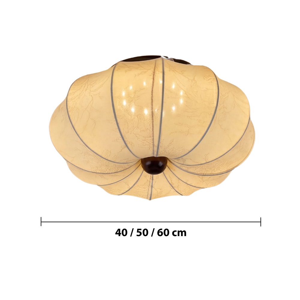 Medieval Silk Ceiling Light — dimensions