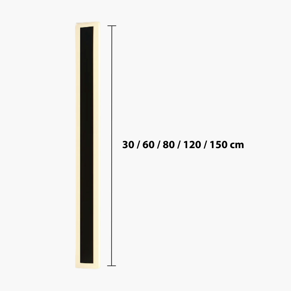 Outdoor LED Wall Light — dimensions