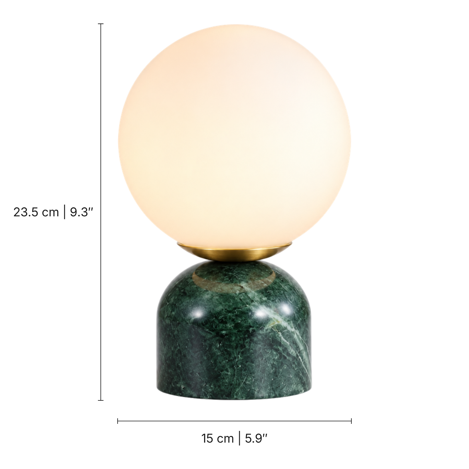 Paloma Table Lamp — dimensions