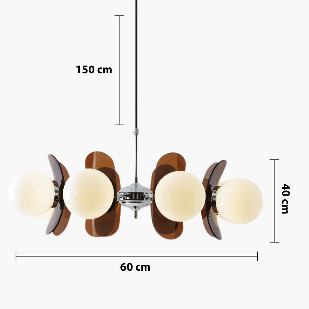 Bauhaus Chandelier — dimensions
