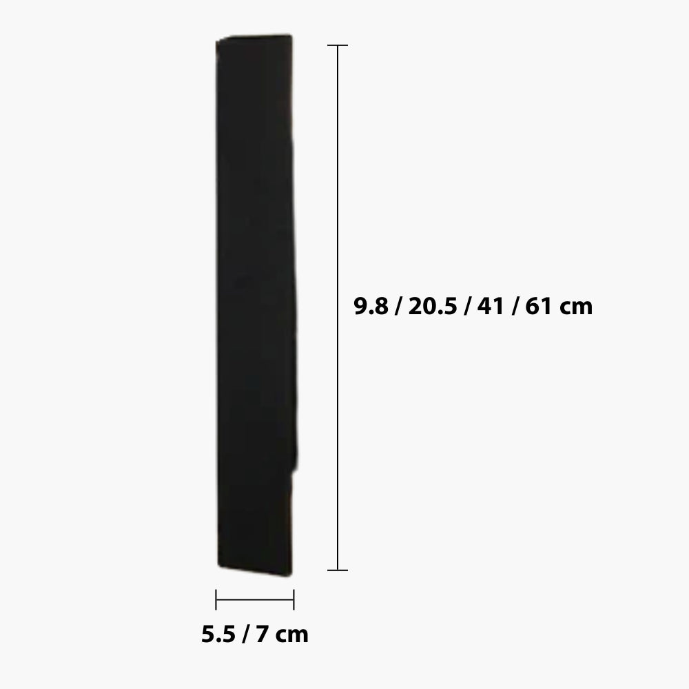 Waterproof LED Strip Wall Lamp — dimensions