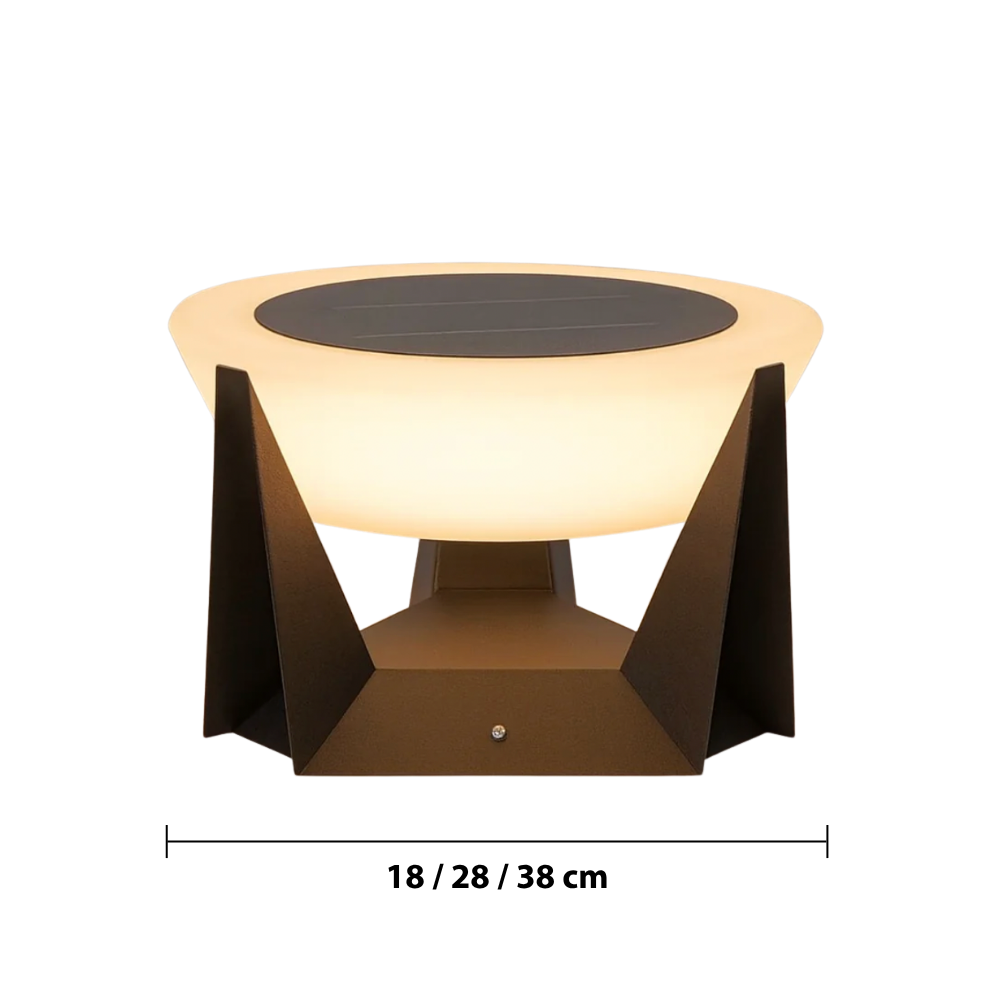 Solar Landing Terrace Light — dimensions