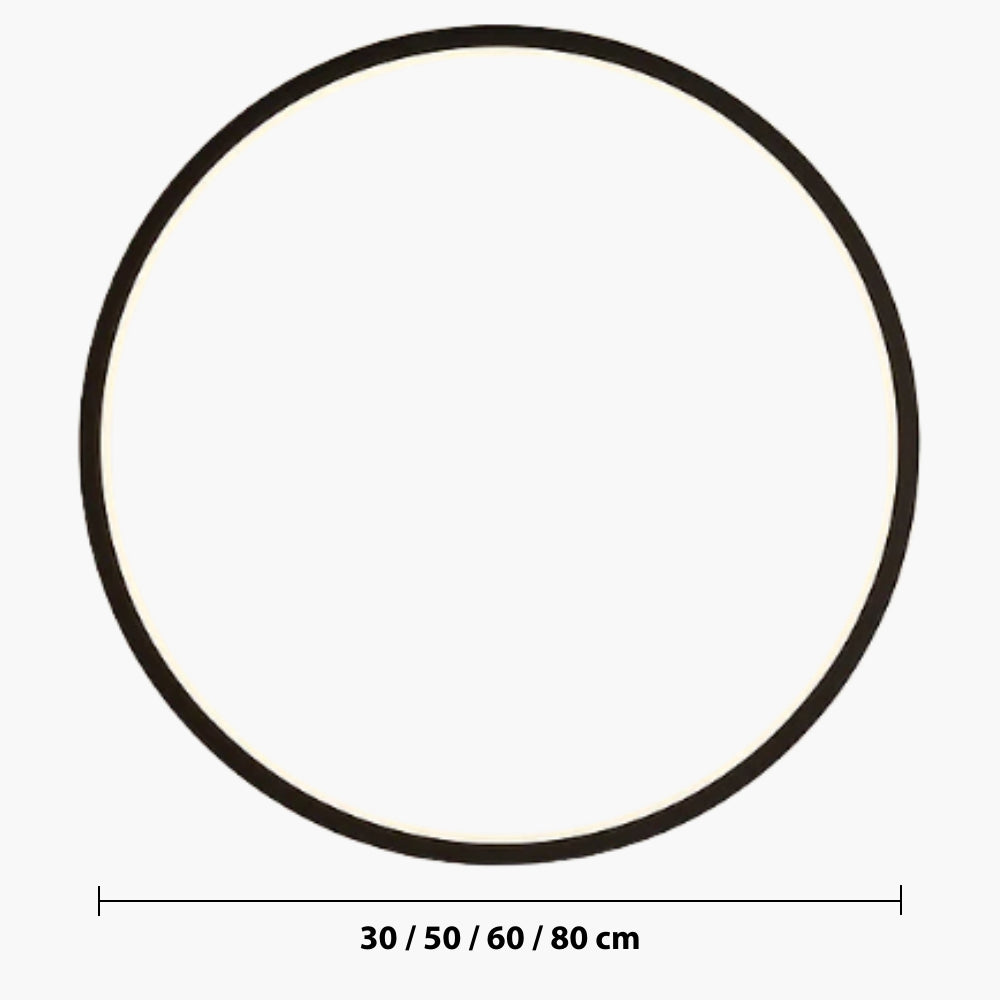 Myka's Ring Wall Light — dimensions