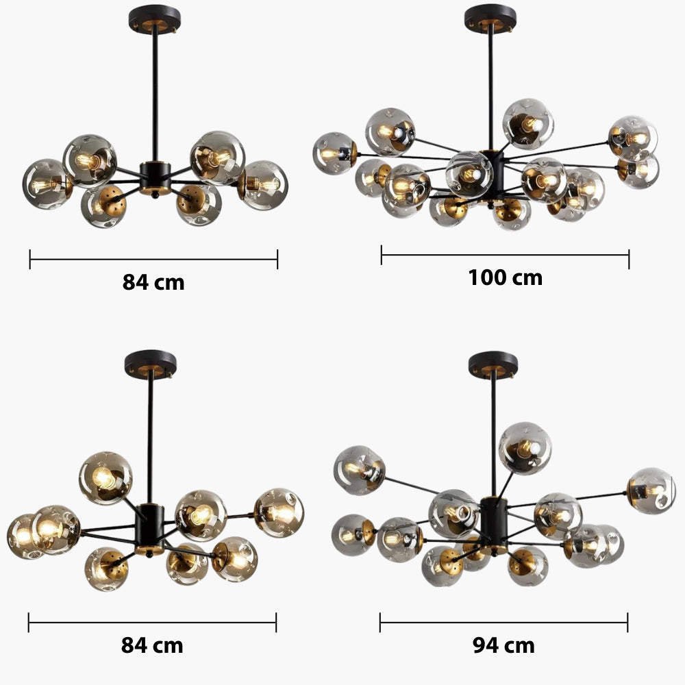Ida Scandinavian Chandelier — dimensions