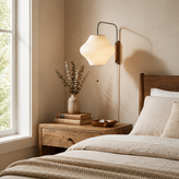 Bubble Silk Wall Light