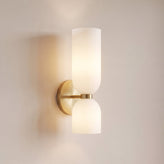 Glass Up And Down Wall Light