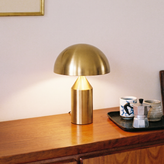 Metal Mushroom Table Lamp