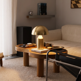 Metal Mushroom Table Lamp