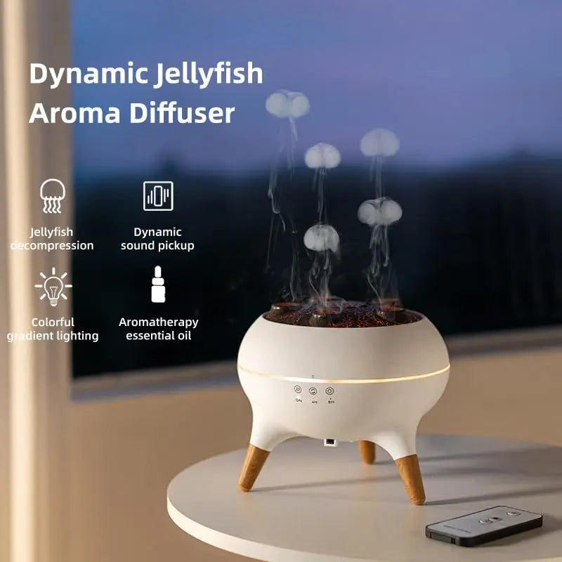 Humidificateur méduse led 250ml
