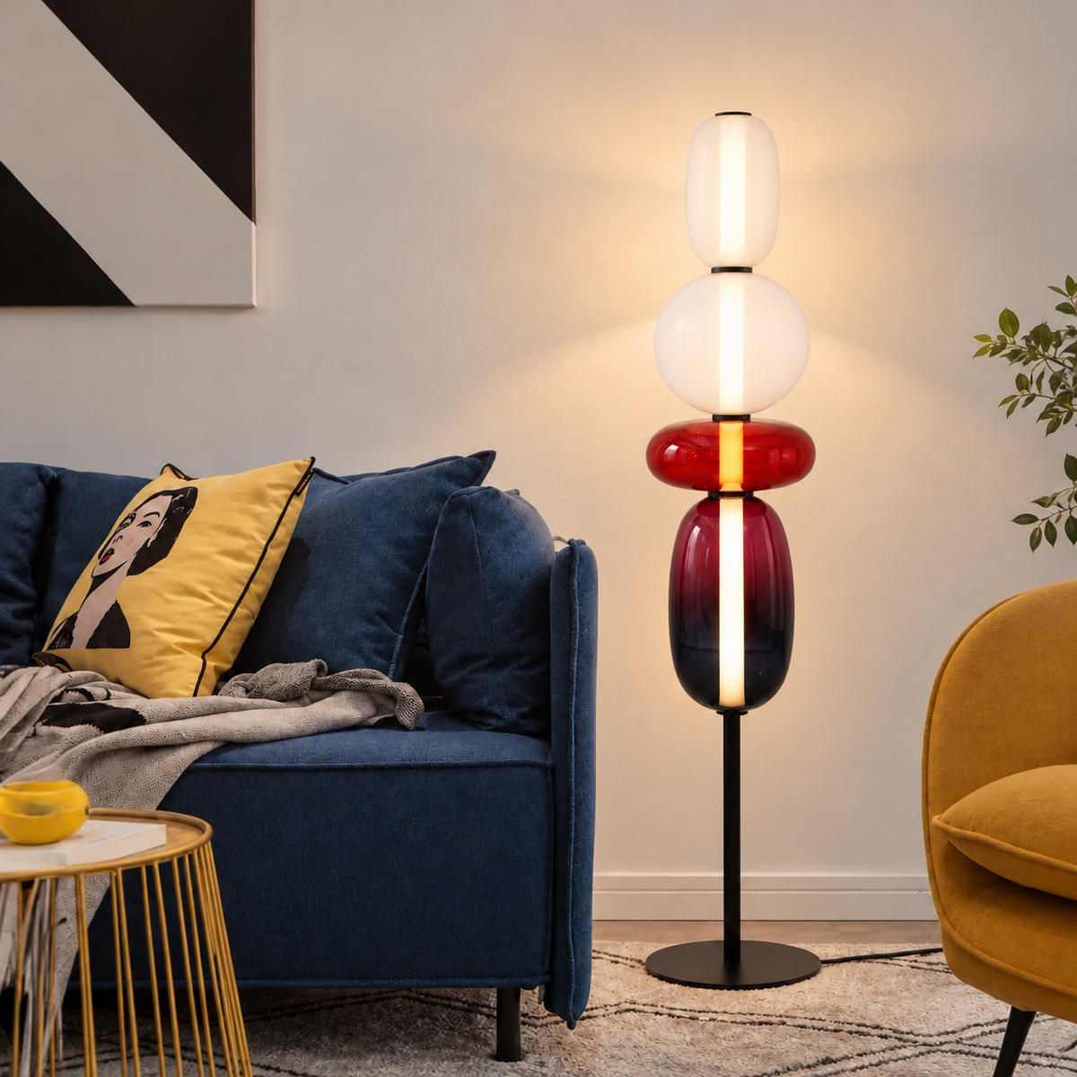 Candied Glass Floor Lamp