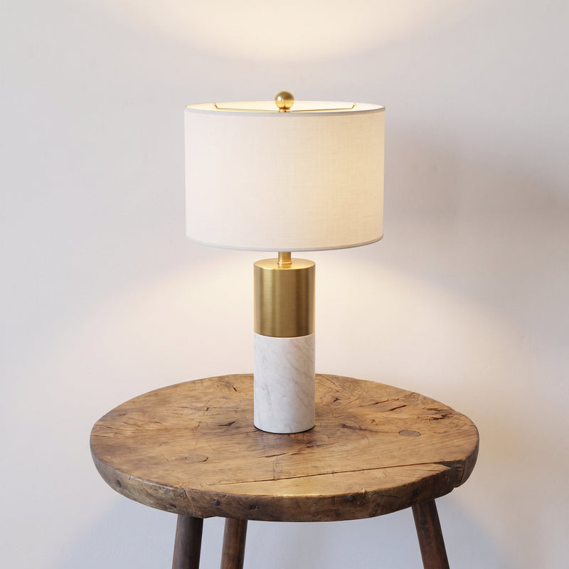 Aurelia Marble Gold Table Lamp