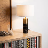 Aurelia Marble Gold Table Lamp