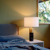 Aurelia Marble Gold Table Lamp