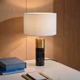 Aurelia Marble Gold Table Lamp