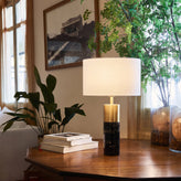 Aurelia Marble Gold Table Lamp
