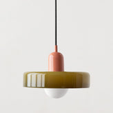 Bauhaus Colored Glass Pendant Light — design reference 1