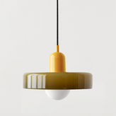 Bauhaus Colored Glass Pendant Light — design reference 35