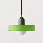 Bauhaus Colored Glass Pendant Light — design reference 24