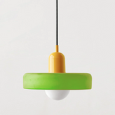 Bauhaus Colored Glass Pendant Light — design reference 23