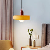 Bauhaus Colored Glass Pendant Light — design reference 36