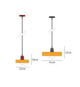 Bauhaus Colored Glass Pendant Light — design reference 43