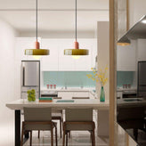 Bauhaus Colored Glass Pendant Light — design reference 46