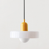 Bauhaus Colored Glass Pendant Light — design reference 18