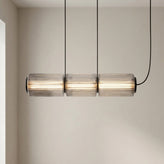 Cylinder Glass Pendant Lamp