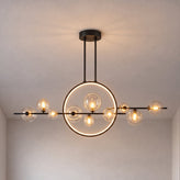Estola Glass Kitchen Table Pendant Light
