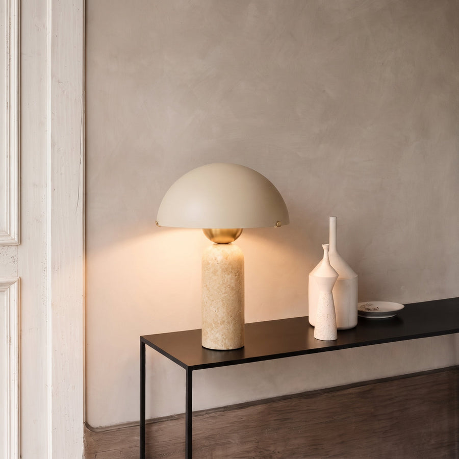 Fiora Mushroom Marble Table Lamp