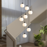 Gade's Villa Staircase Chandelier
