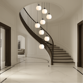 Gade's Villa Staircase Chandelier