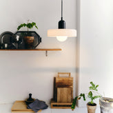 Bauhaus Colored Glass Pendant Light — design reference 4