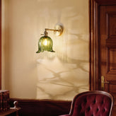 Flower Glass Wall Light