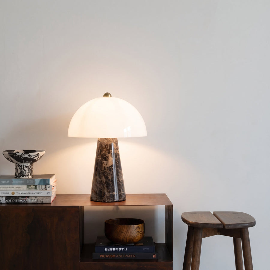Solid Marble Table Lamp