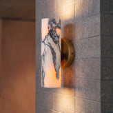 Alabaster Up And Down Wall Light