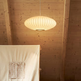 Italian Silk Pendant Light