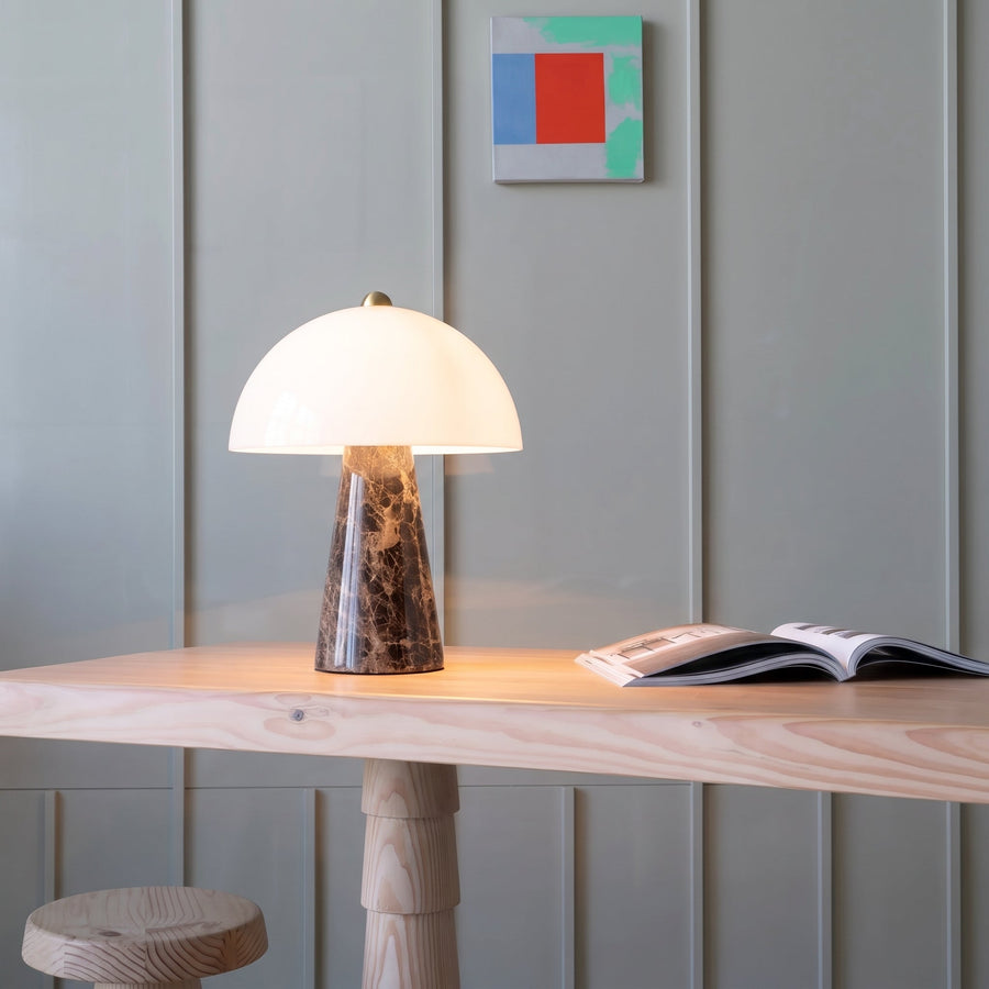 Solid Marble Table Lamp