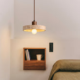 Travertine Bauhaus Pendant Light