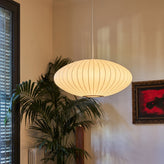 Italian Silk Pendant Light