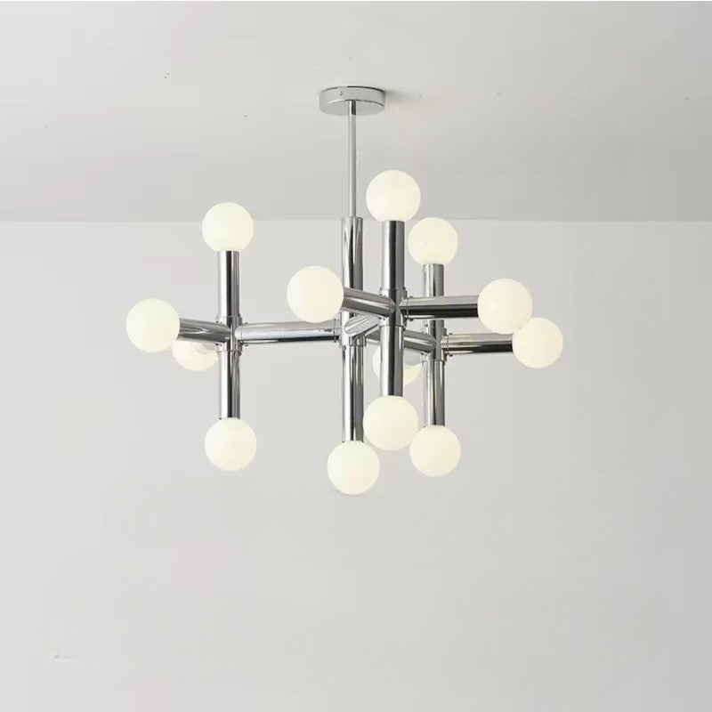 Metal Bauhaus Chandelier