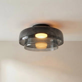 Nordic Bauhaus Glass Layered Ceiling Light