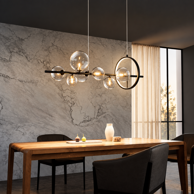Nordic Blown Glass Pendant Light