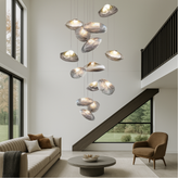 Nordic Glass Villa Chandelier